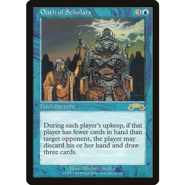 Magic: The Gathering Oath of Scholars (042) Lightly Played