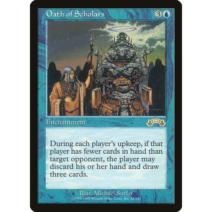 Magic: The Gathering Oath of Scholars (042) Lightly Played