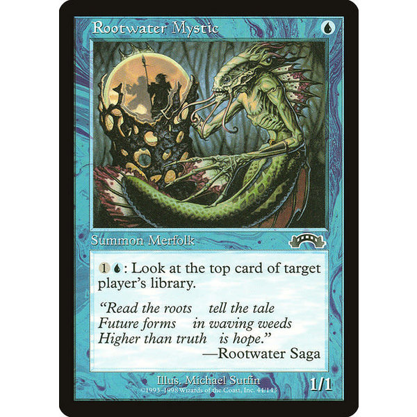 Magic: The Gathering Rootwater Mystic (044) Lightly Played