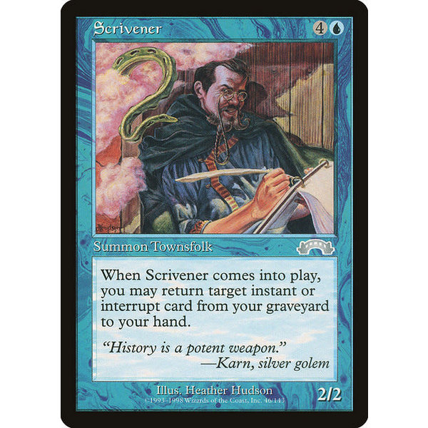 Magic: The Gathering Scrivener (046) Lightly Played