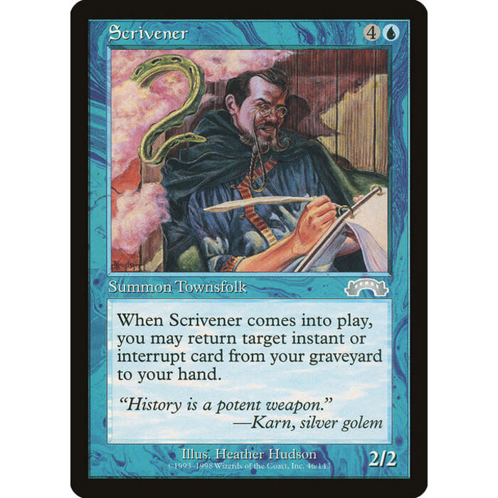 Magic: The Gathering Scrivener (046) Lightly Played