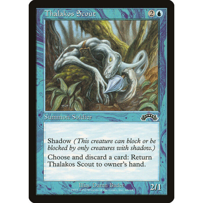 Magic: The Gathering Thalakos Scout (048) Lightly Played