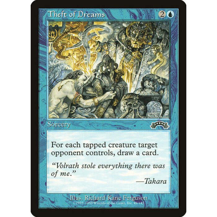Magic: The Gathering Theft of Dreams (049) Lightly Played