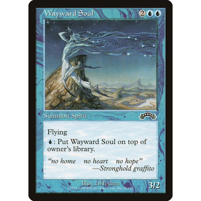 Magic: The Gathering Wayward Soul (051) Lightly Played