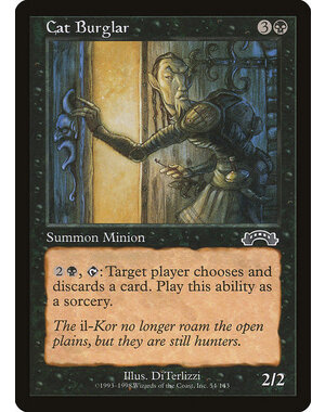 Magic: The Gathering Cat Burglar (054) Lightly Played