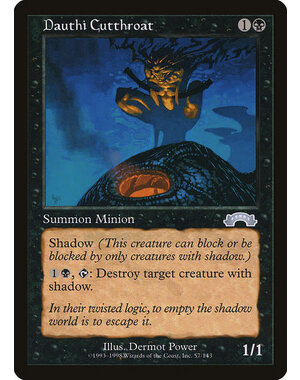 Magic: The Gathering Dauthi Cutthroat (057) Heavily Played