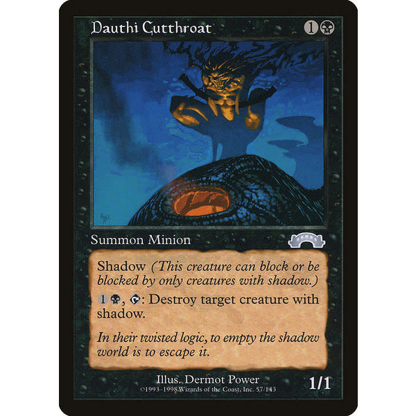 Magic: The Gathering Dauthi Cutthroat (057) Heavily Played