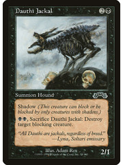 Magic: The Gathering Dauthi Jackal (058) Moderately Played