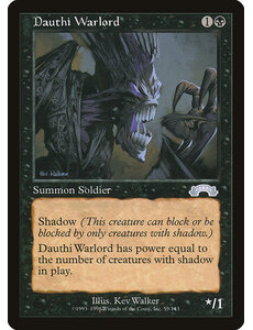 Magic: The Gathering Dauthi Warlord (059) Lightly Played