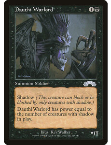 Magic: The Gathering Dauthi Warlord (059) Moderately Played