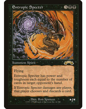 Magic: The Gathering Entropic Specter (061) Lightly Played