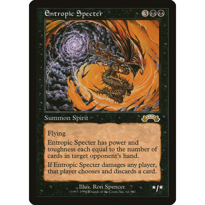 Magic: The Gathering Entropic Specter (061) Lightly Played