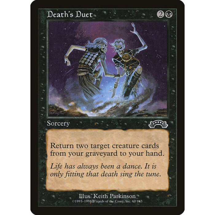 Magic: The Gathering Death's Duet (060) Lightly Played