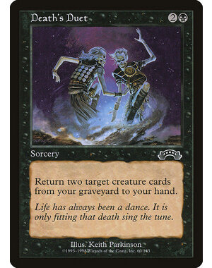 Magic: The Gathering Death's Duet (060) Moderately Played