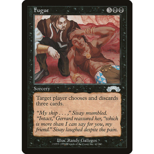 Magic: The Gathering Fugue (062) Heavily Played