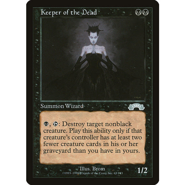 Magic: The Gathering Keeper of the Dead (065) Lightly Played