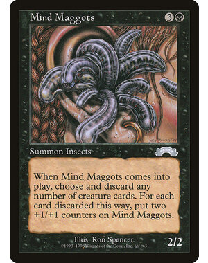 Magic: The Gathering Mind Maggots (066) Moderately Played