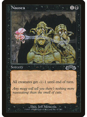 Magic: The Gathering Nausea (067) Lightly Played