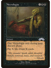 Magic: The Gathering Necrologia (068) Lightly Played