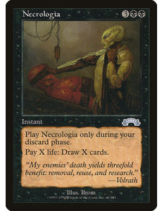 Magic: The Gathering Necrologia (068) Lightly Played
