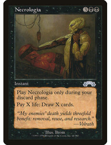Magic: The Gathering Necrologia (068) Heavily Played
