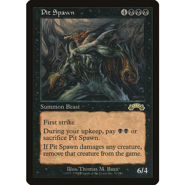 Magic: The Gathering Pit Spawn (070) Heavily Played