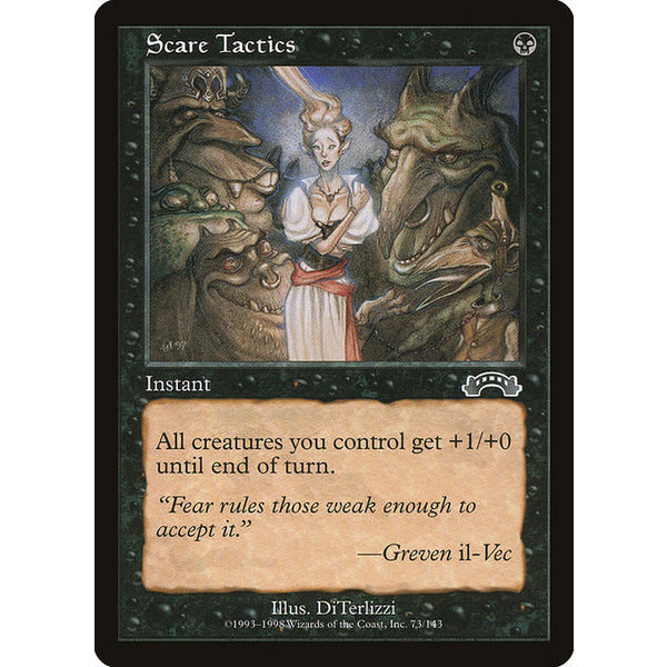 Magic: The Gathering Scare Tactics (073) Lightly Played