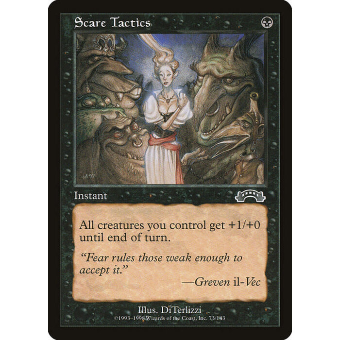 Magic: The Gathering Scare Tactics (073) Lightly Played