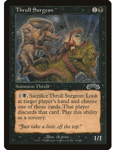 Magic: The Gathering Thrull Surgeon (076) Moderately Played