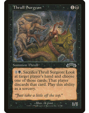 Magic: The Gathering Thrull Surgeon (076) Moderately Played