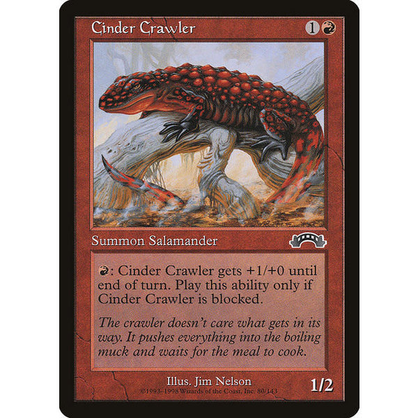 Magic: The Gathering Cinder Crawler (080) Lightly Played