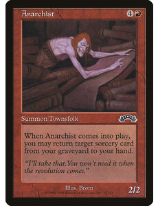 Magic: The Gathering Anarchist (079) Lightly Played