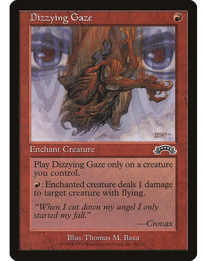 Magic: The Gathering Dizzying Gaze (081) Lightly Played
