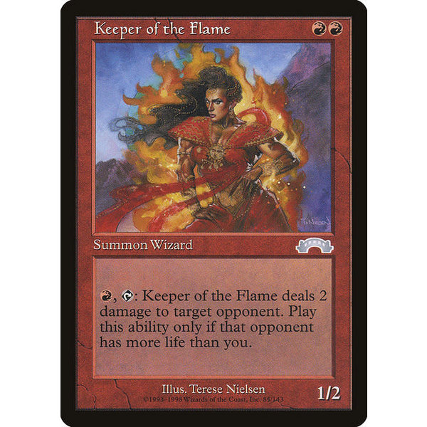 Magic: The Gathering Keeper of the Flame (085) Lightly Played