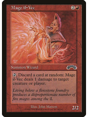 Magic: The Gathering Mage il-Vec (086) Lightly Played
