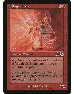 Magic: The Gathering Mage il-Vec (086) Lightly Played