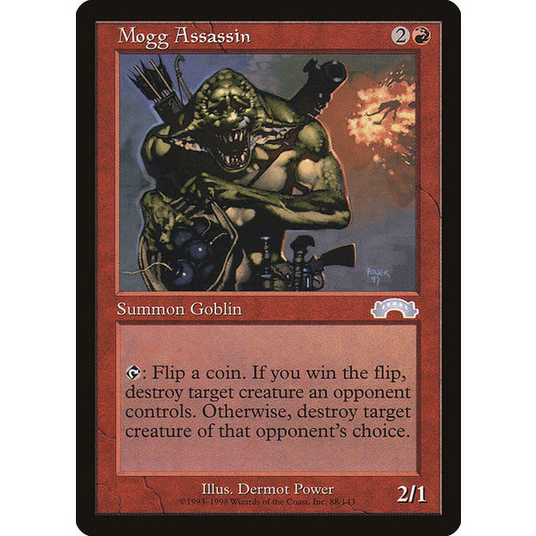 Magic: The Gathering Mogg Assassin (088) Lightly Played
