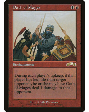 Magic: The Gathering Oath of Mages (090) Lightly Played