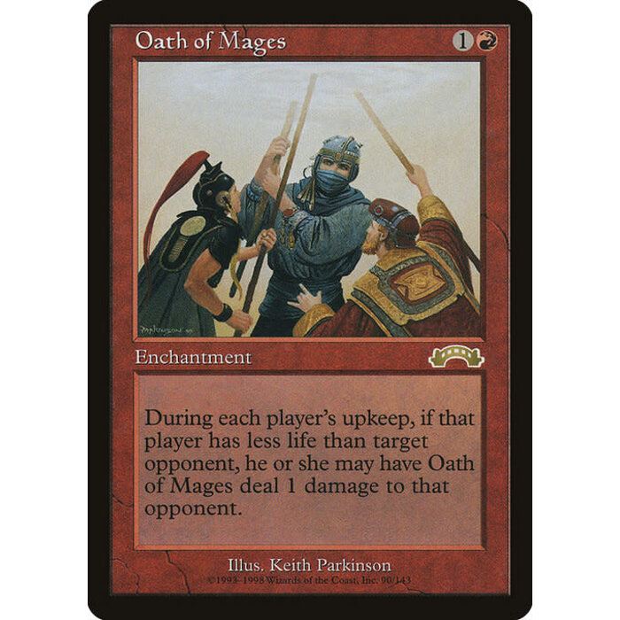 Magic: The Gathering Oath of Mages (090) Lightly Played