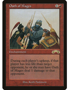 Magic: The Gathering Oath of Mages (090) Moderately Played