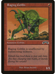 Magic: The Gathering Raging Goblin (096) Heavily Played