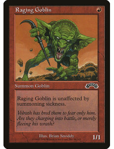 Magic: The Gathering Raging Goblin (096) Heavily Played