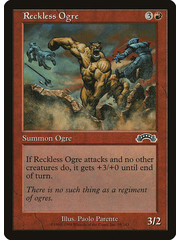 Magic: The Gathering Reckless Ogre (098) Heavily Played