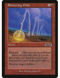 Magic: The Gathering Shattering Pulse (102) Moderately Played