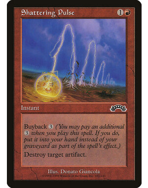 Magic: The Gathering Shattering Pulse (102) Moderately Played