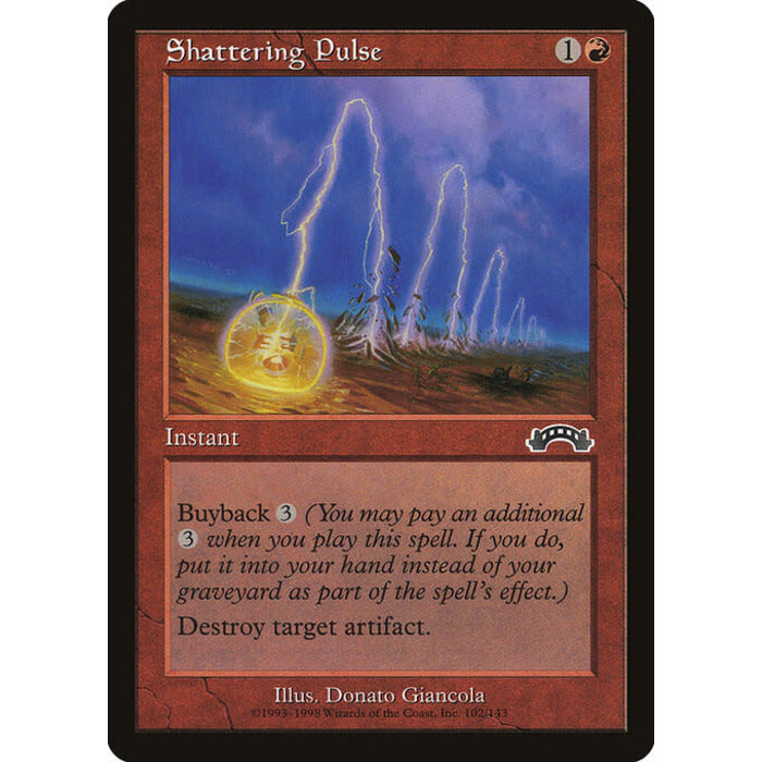 Magic: The Gathering Shattering Pulse (102) Lightly Played