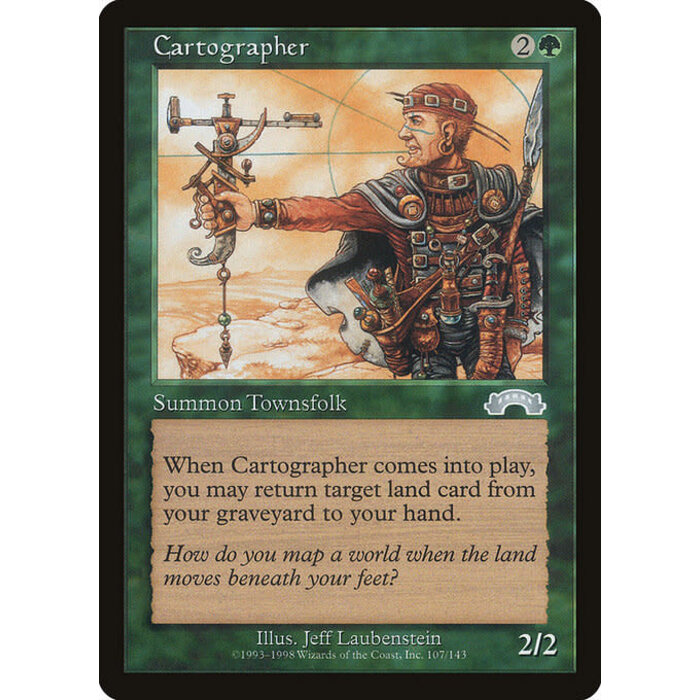 Magic: The Gathering Cartographer (107) Lightly Played