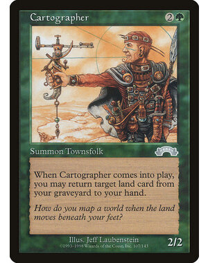 Magic: The Gathering Cartographer (107) Moderately Played