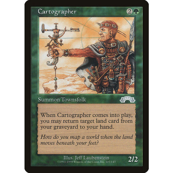 Magic: The Gathering Cartographer (107) Moderately Played