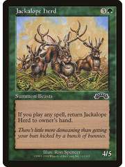 Magic: The Gathering Jackalope Herd (111) Moderately Played